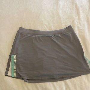 Grey with cute highlights Tennis Skort